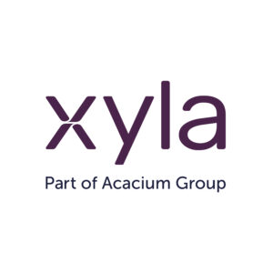 Logo for the company XYLA.
